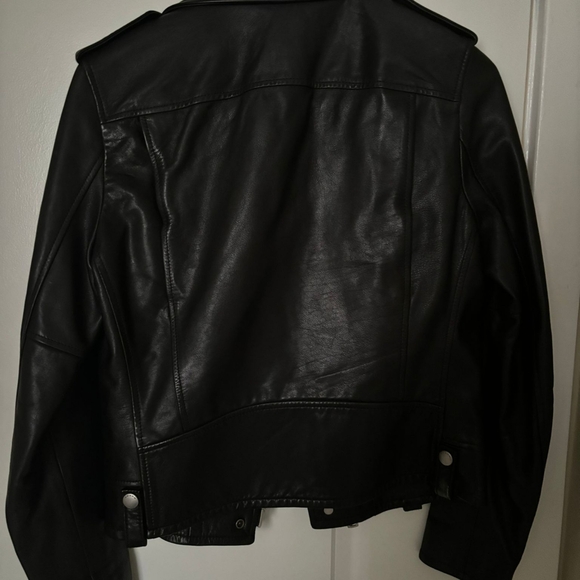 Leather Moto Jacket - Picture 3 of 3